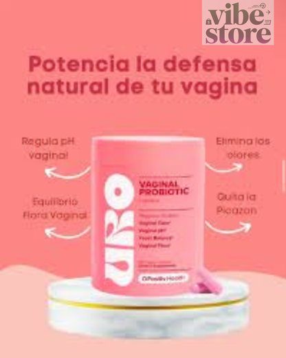 PROBIOTICOS VAGINALES Y DESODORANTE VAGINAL URO