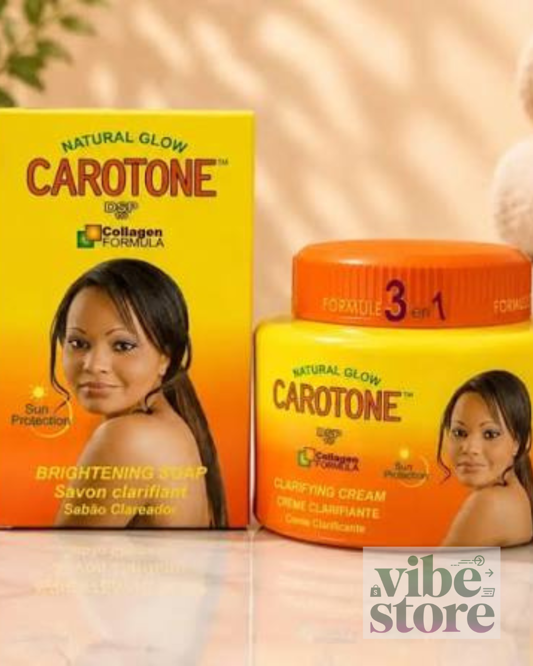 Carotone Crema Hidratante y Blanqueadora